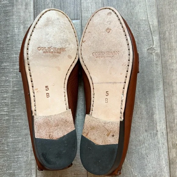 Vintage Cole Haan Resort Vintage Deerskin Loafers size 5 - Picture 10 of 12